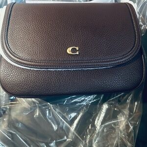 Coach Brown Leather Legacy Shoulder Bag